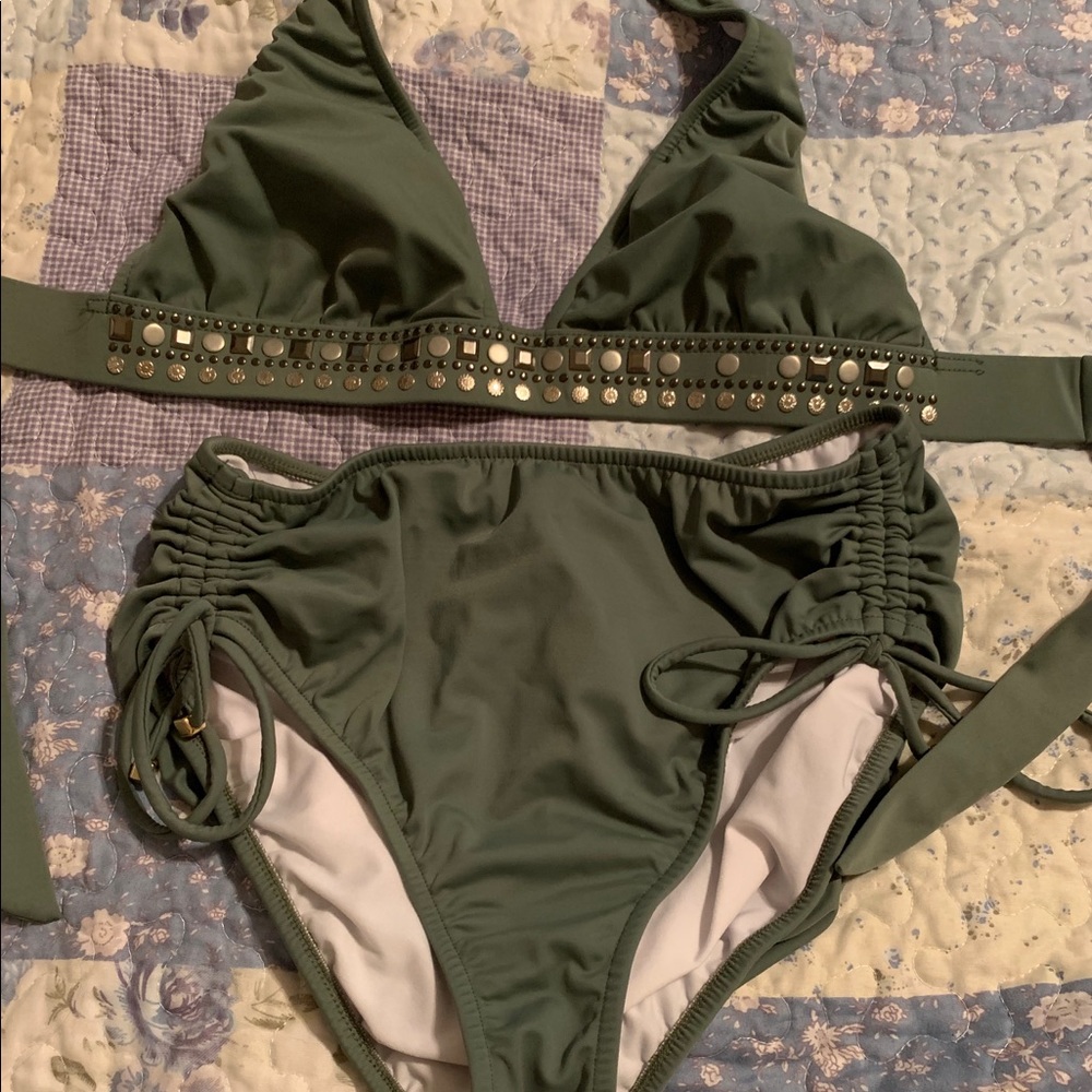 Venus Olive Green Swimsuit